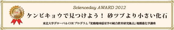 ケンビキョウで見つけよう！砂ツブより小さい化石